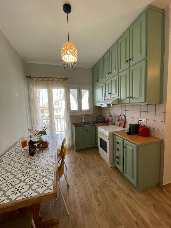Cosy Apartment With Sea View Close To The Beach Nikiana Exterior foto